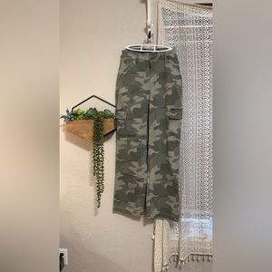 Camo cargo pants